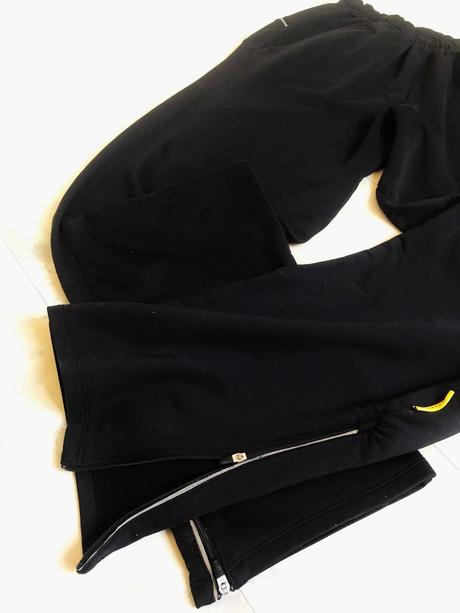 Tepláky podšité flisom, nike,l