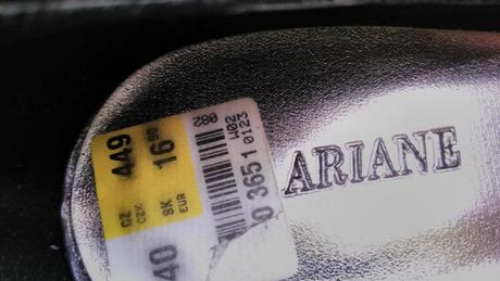 Lodičky čierne, veľ. 40, 40