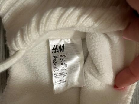 Čiapka s palčiakmi, h&m,86