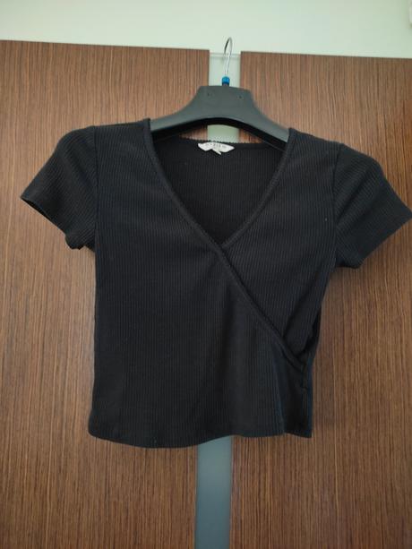 Cierny top review velkost m, review,m