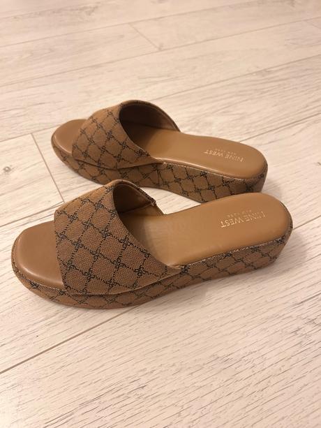 Šlapky, vsuvky, nine west,41