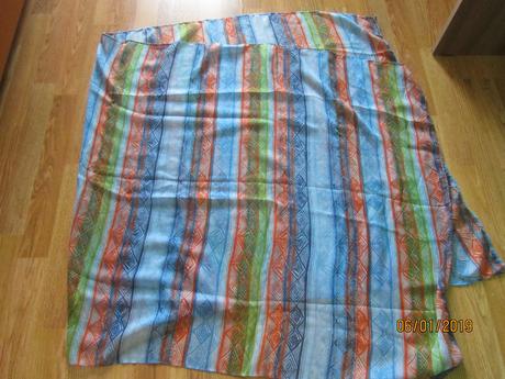 Pásikovaná šatka/šál, l