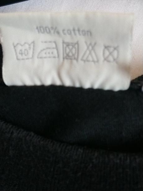 Pánske čierne tričko, motív, nápisy, cab, m, m