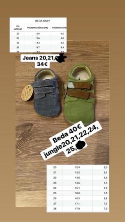 Beda barefoot, beda,20 - 25