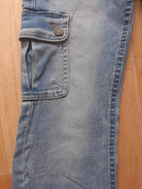 Bledomodré rozšírené rifle lindex 152, lindex,152