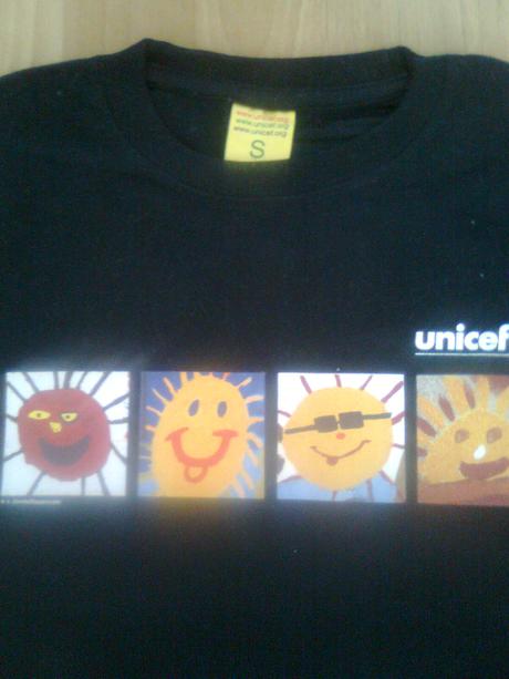 Nenosené tričko unicef, s
