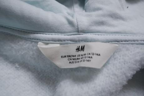 Mäkkučká flísová mikina h&m 158/164, h&m,158