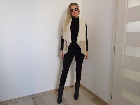 Vesta huňatá bez rukávov, s,, s