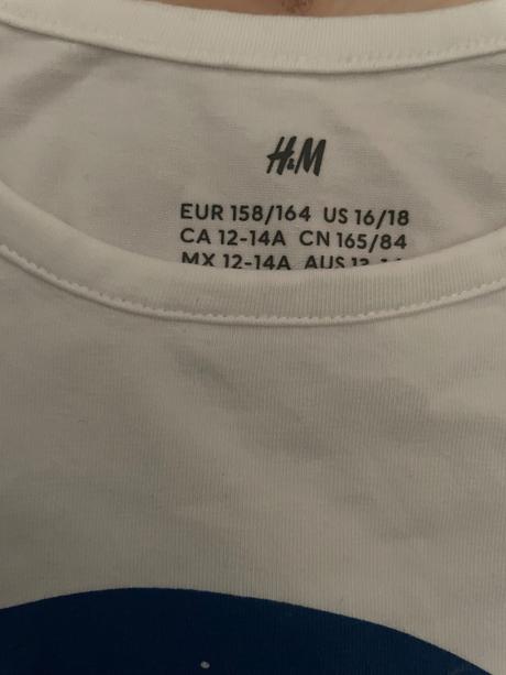 Tričko nasa vel.12-14 rokov, h&m,158