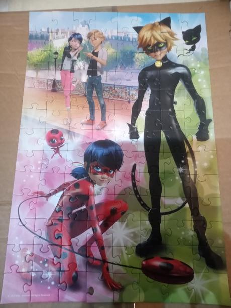 Puzzle beruška a černý kocour, 