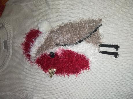 Pulovrik vianočný, palomino,122