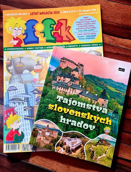 Fifik letny magazin s knizkou,