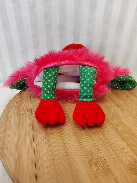 Zberat. ružové strašidielko monster puppet kinder, 