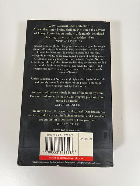 Dan brown the da vinci code,