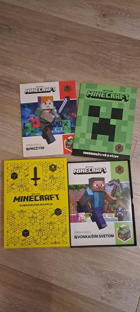 Kniha minecraft - dobrodružná kolekcia, 