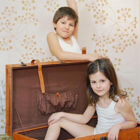 Detské bambusové tielko 122/128, 122 / 128