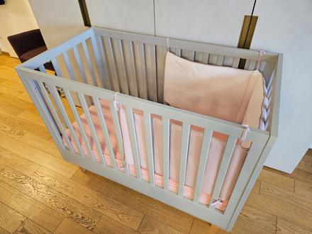 Detská postieľka, šírka (cm): 60,dĺžka (cm): 120