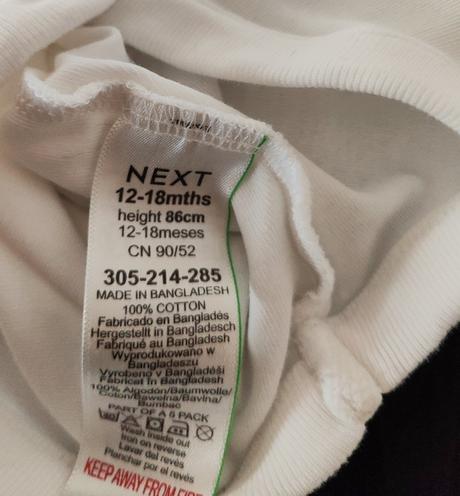 Body tielka next 6 ks, next,86