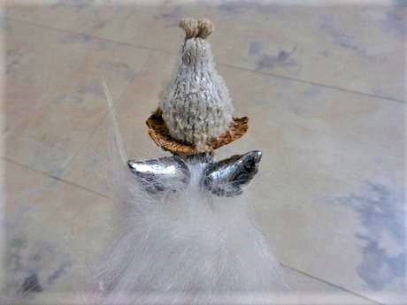 Vianočná anjelská rodina / 3 ks,