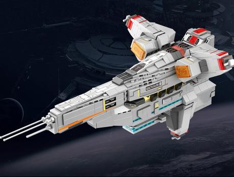 Vesmírna loď- stavebnica, 