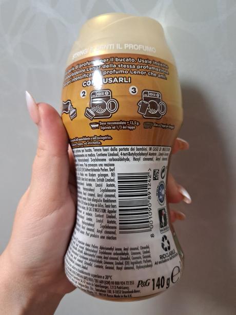 Lenor 140g perlicky, 