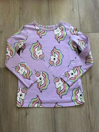 Tričko unicorn h&m 122/128, h&m,128