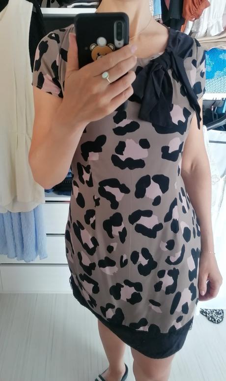 Šaty s mašľou  catmen, 36