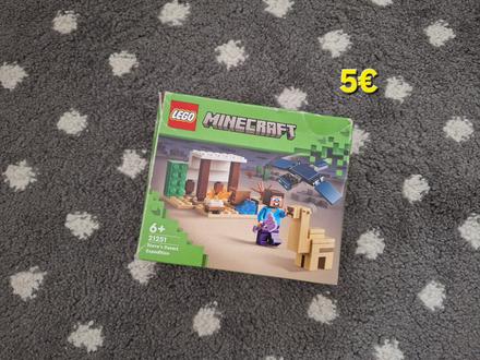 Lego 21251 - steve a vyprava do puste,