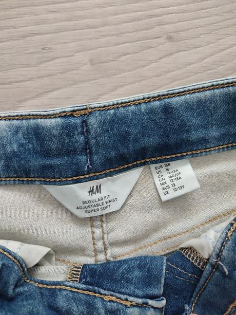 Riflové kraťasy, h&m,158