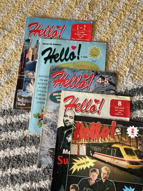 Staršie časopisy hello 5ks, 