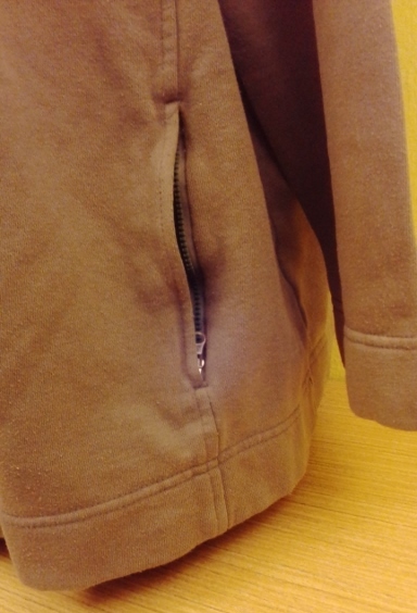 Dámska mikina na zips, soich, xxxl