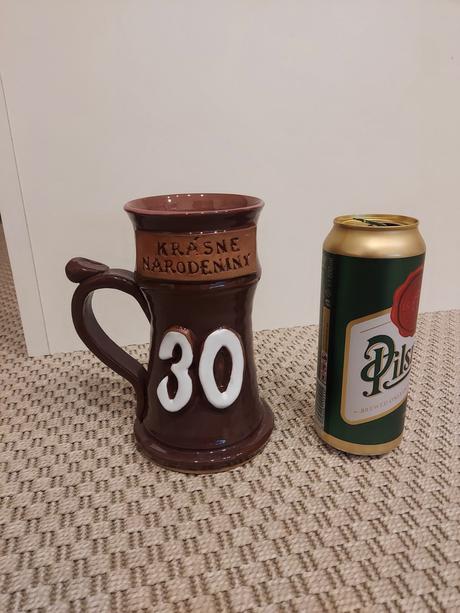 Krigeľ, 30tka, pohár darcek, 