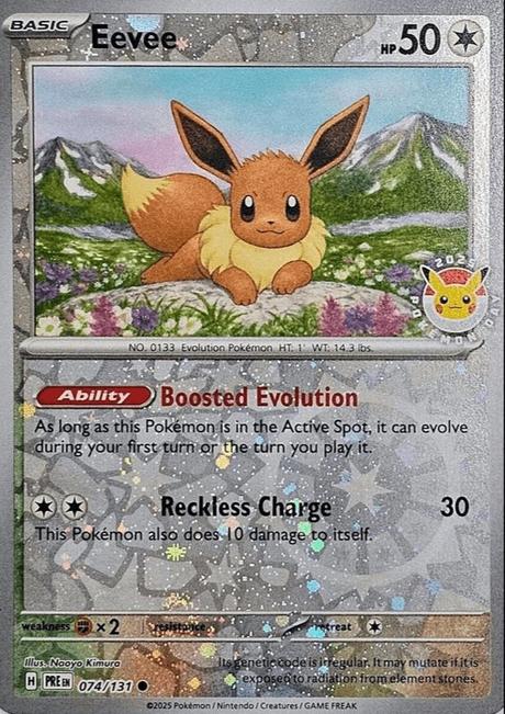 Pokémon karta eevee "prismatic evolutions" (14), 