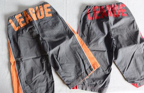 Oranžovo-sivé bermudy, 116