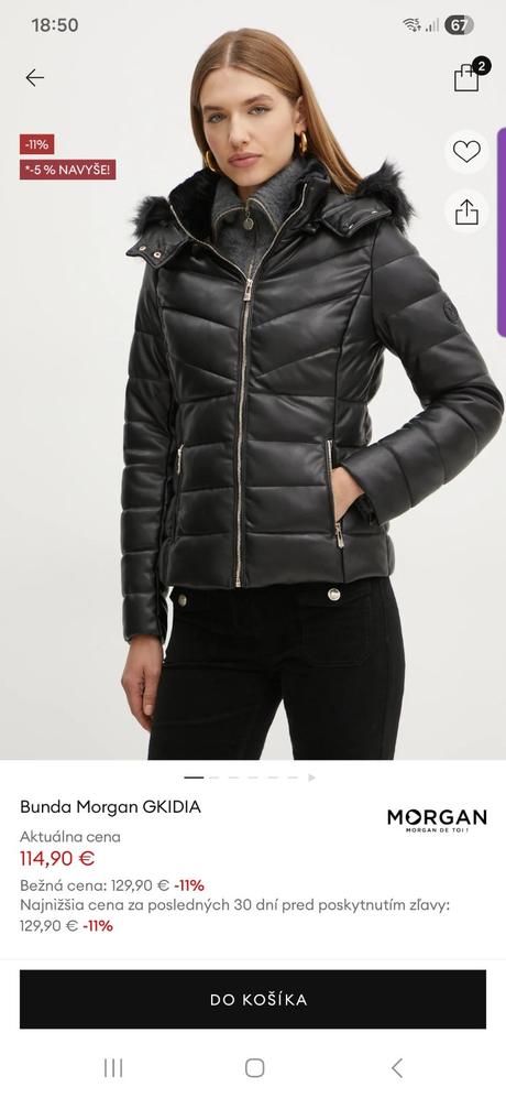 Zimna bunda, morgan,xs