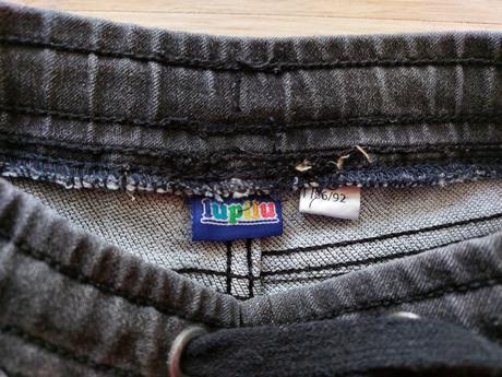 Rifle teplákové,elastické, lupilu,86