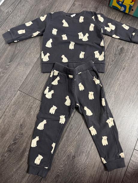 Teplaky a mikina súprava, lindex,92