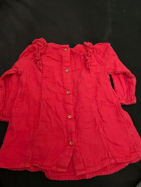 Bavlnene saty s gombikmi, lindex,86