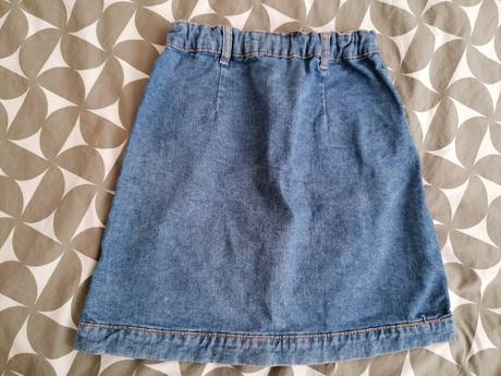 Riflová a-čková sukňa, reserved,140