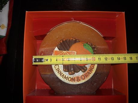 Sviečka priemer 13 cm, 