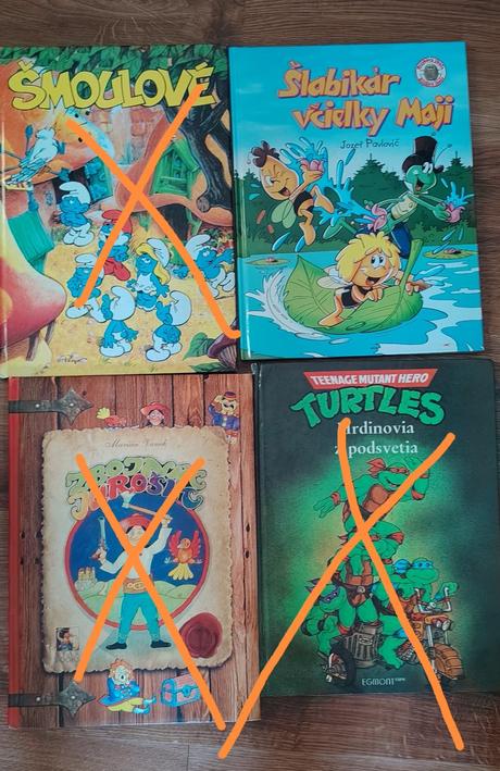 Detské knihy disney, vianočné a iné, 