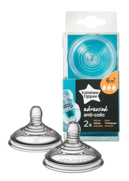 Tommee tippee 212245 náhradný cumlík antikolikový, tommee tippee