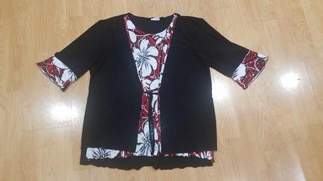 Elegantné blúzkové tričko v. 42, 42