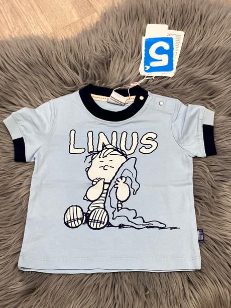 Chlapčenské tričko s potlačou a nápisom (6-9 mes.), original marines,68 / 74