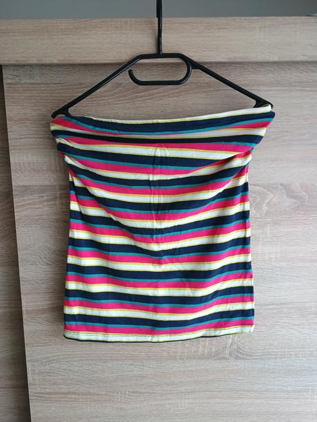 Tričko bez ramienok, l