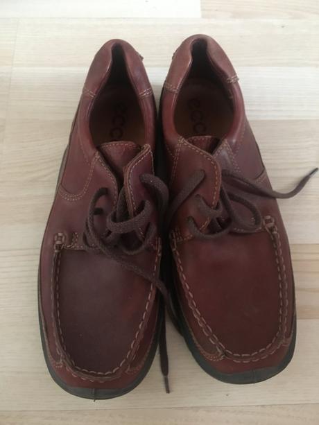 Kožené topánky ecco, ecco,41