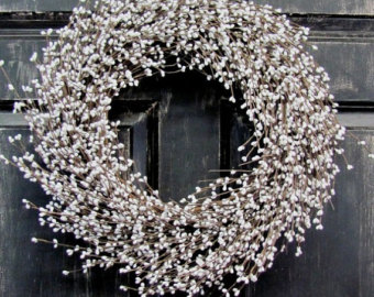 Ozdobné bobuľové vetvičky 40 cm ,