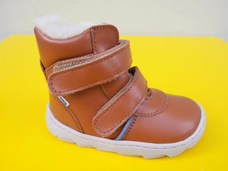 Detské kožené zimné topánky pegres barefoot, pegres,24 / 26 / 29