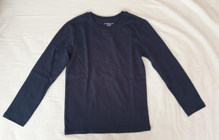 Bavlnené tmavomodré tričko, 110
