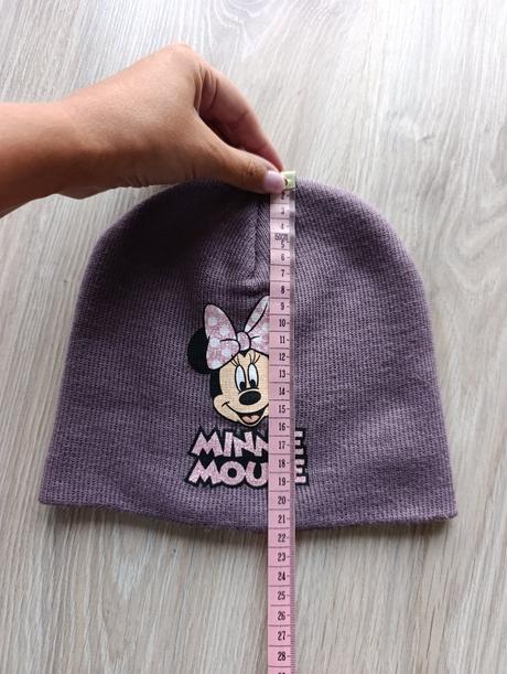 Dievčenská fialová čiapka minnie, disney
